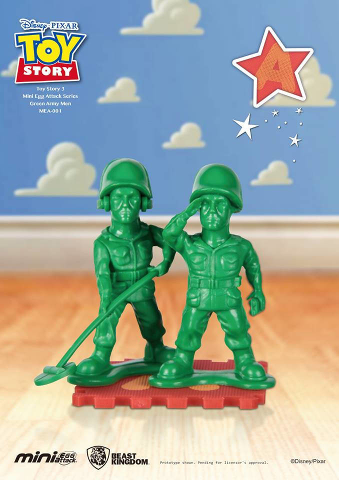 Dylan Tang - Toy Story- Green soldier_Beast Kingdom Mini Egg