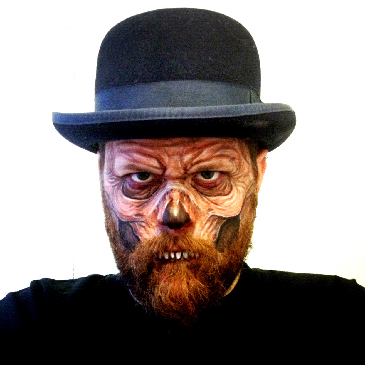 2d Zombie Halloween Makeup