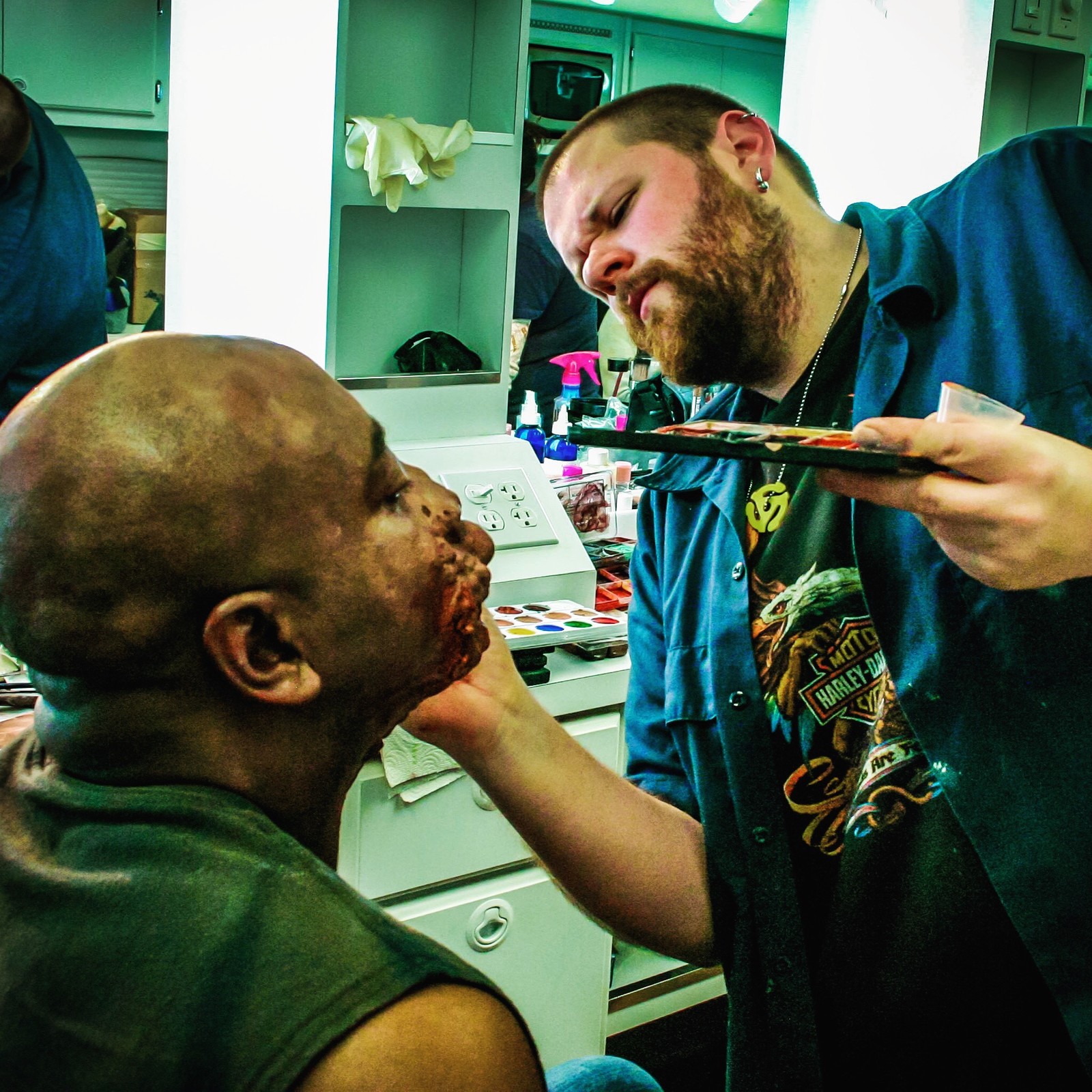 Fearnet.Com Zombie Commercial Makeup for SOTA FX
