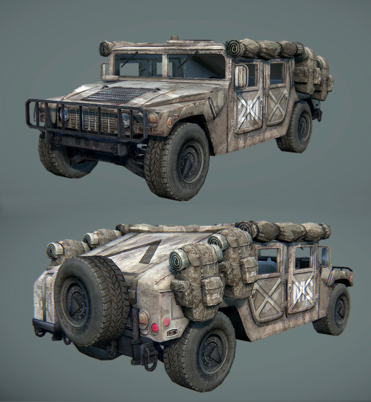 ArtStation - humvee