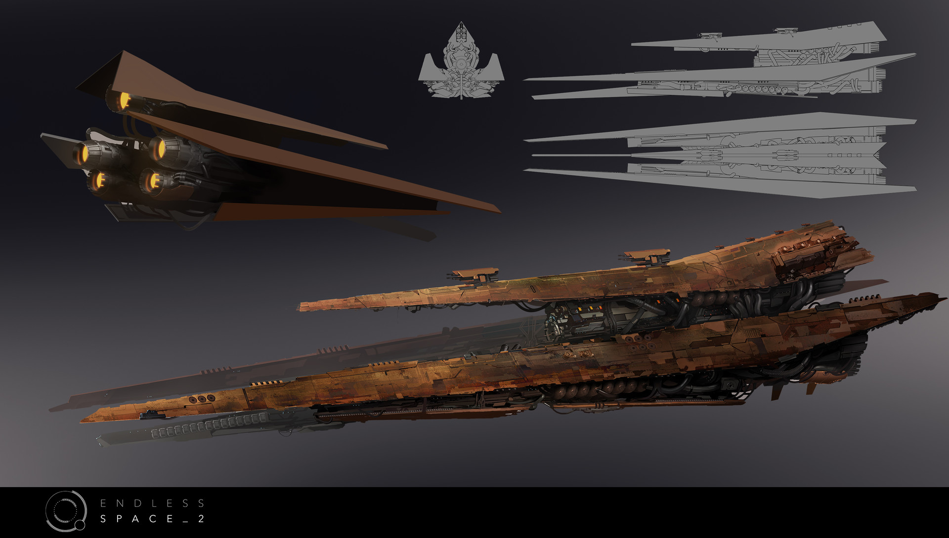 endless space 2 ships artstation endless space 2 ships artstation