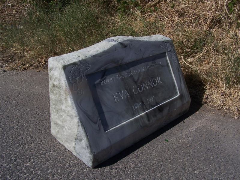 Prop Headstone Sculpture