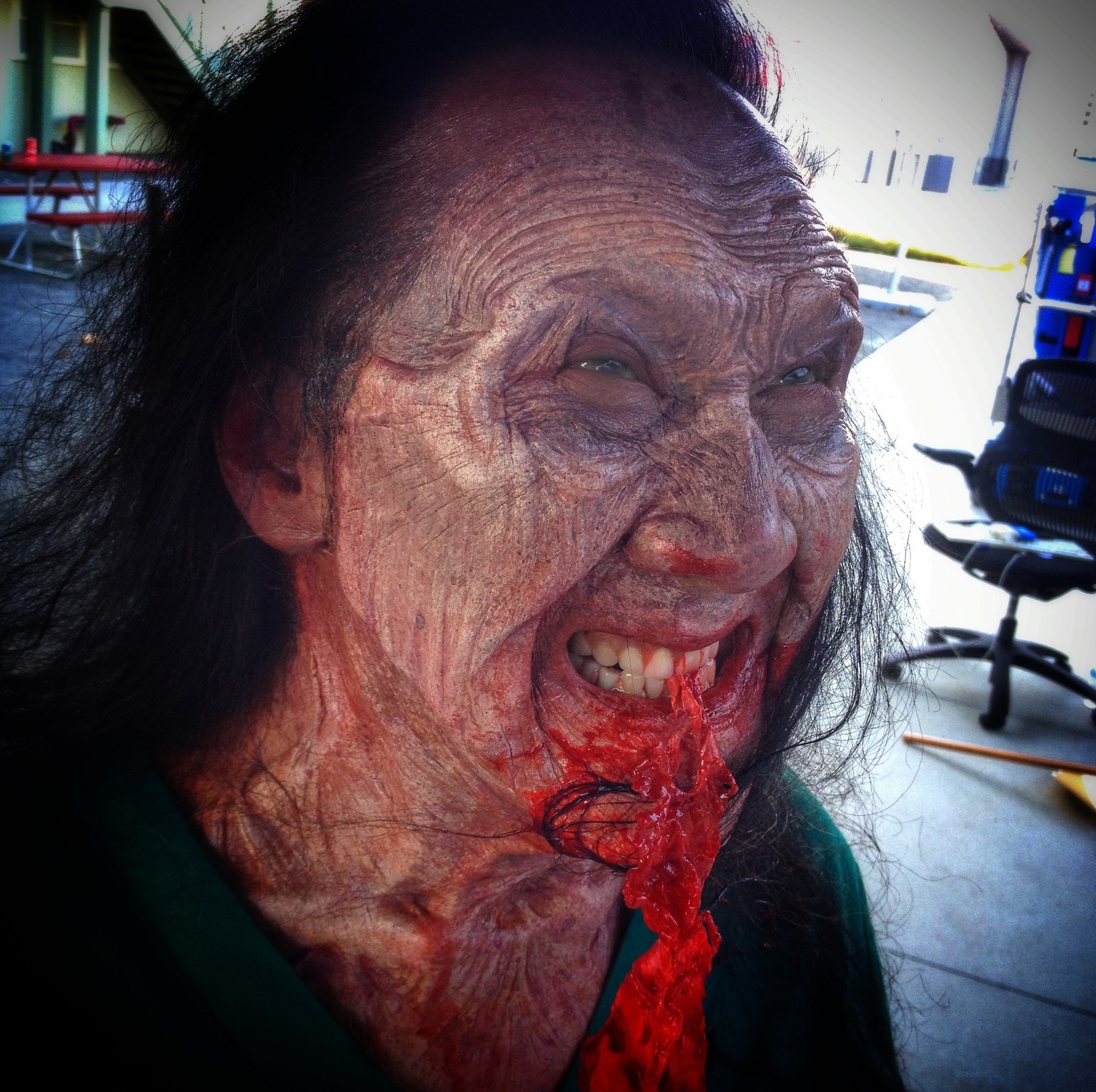 Slow Motion Zombie Apocalypse Makeup
