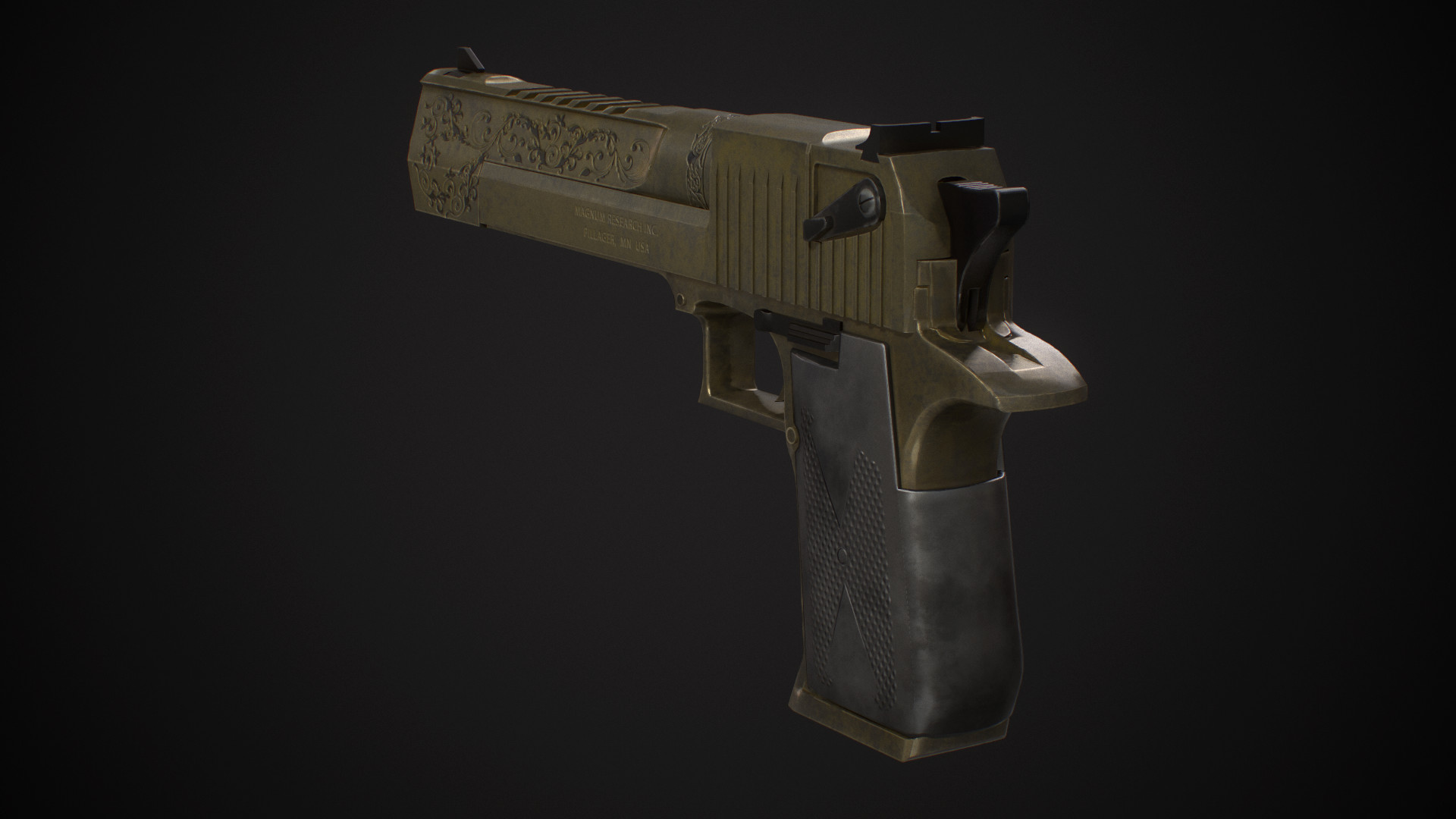 ArtStation - Desert Eagle with Modifications