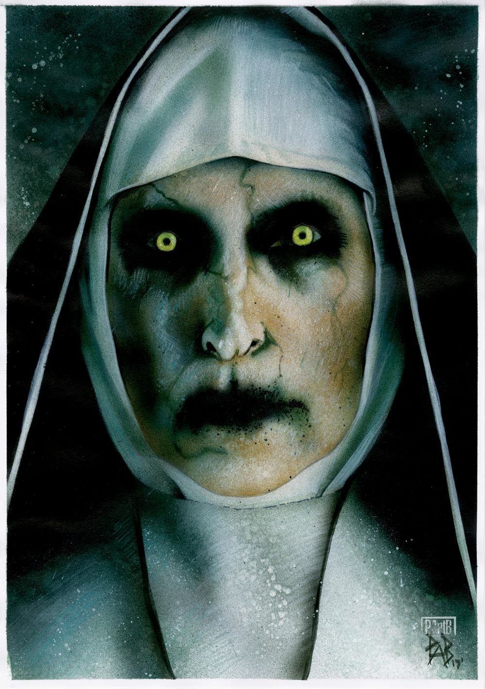 ArtStation - The Demon Nun Valak
