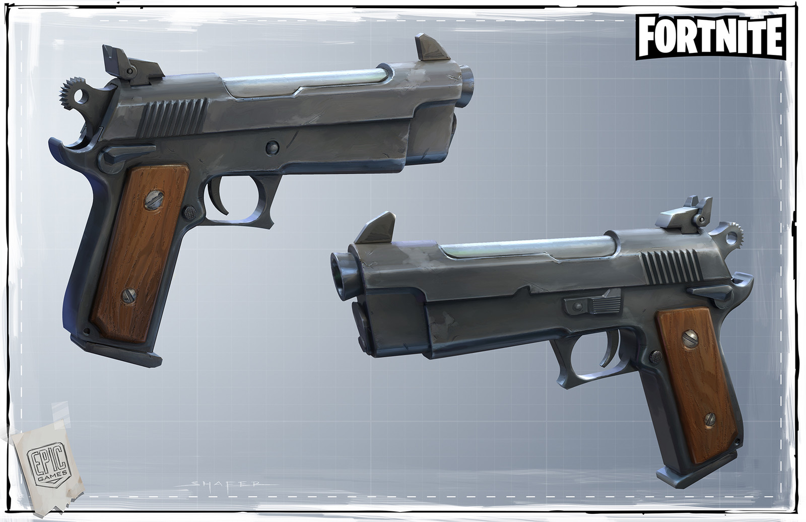 Fortnite - Pistol Concepts
