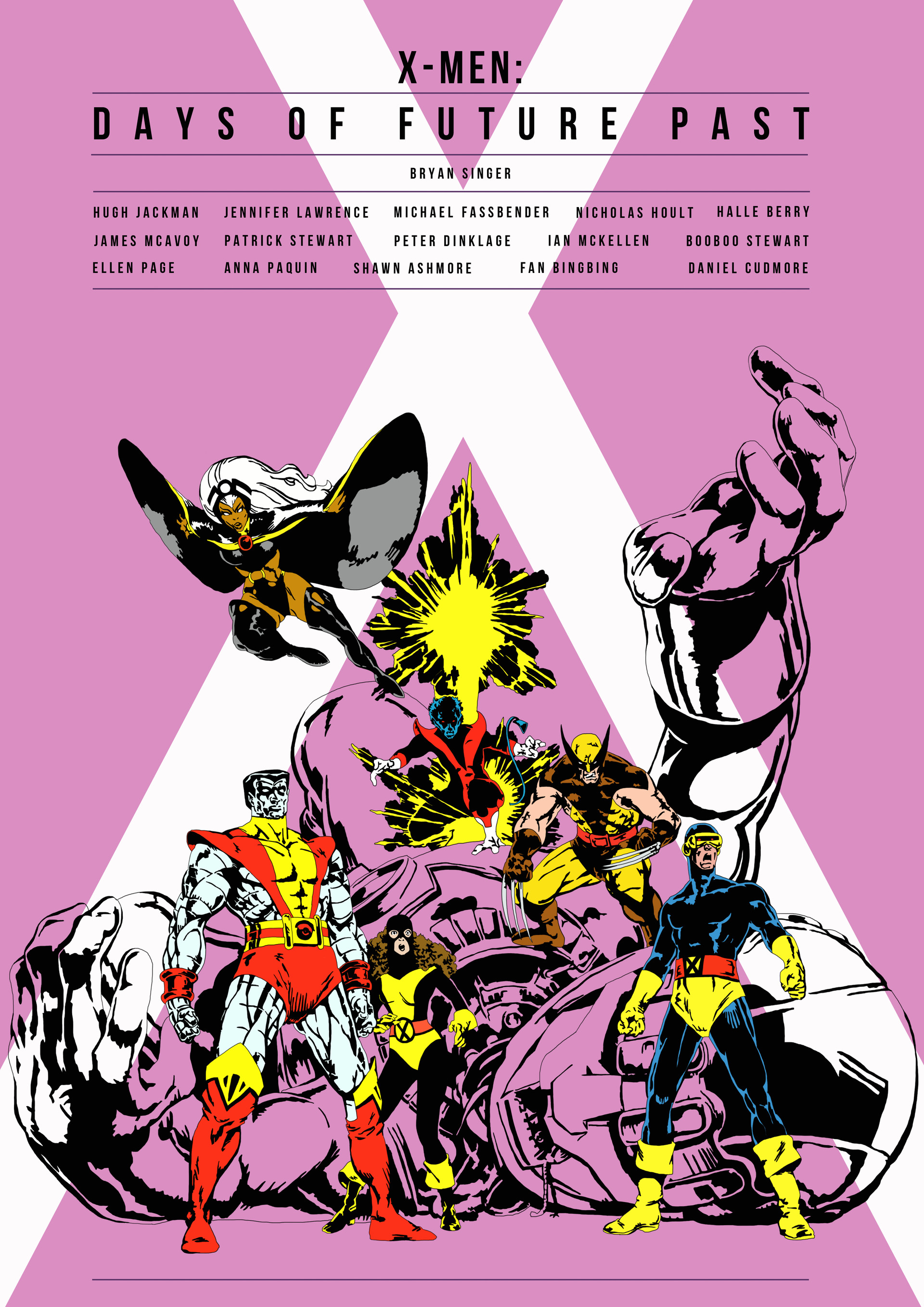 Artstation Xmen Days Of Future Past Poster Jack Bennett Artstation Xmen Days Of Future Past Poster Jack Bennett