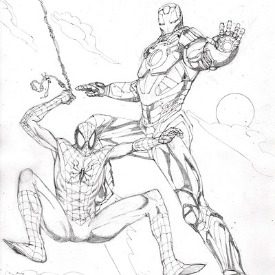 James beihl spiderman ironman