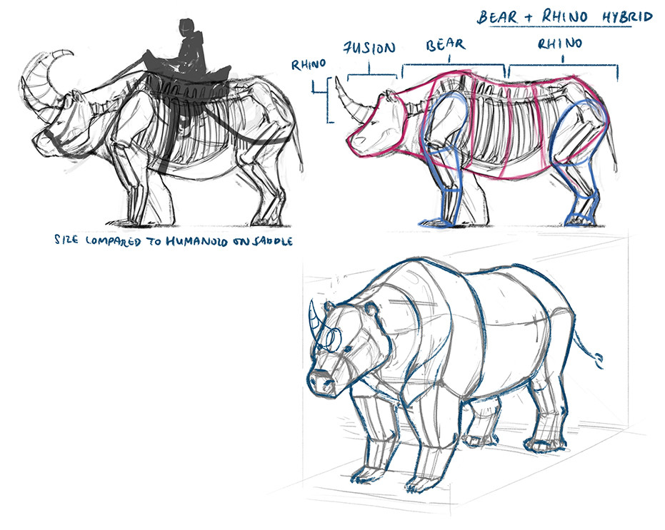 Half Bear - Half Rhino