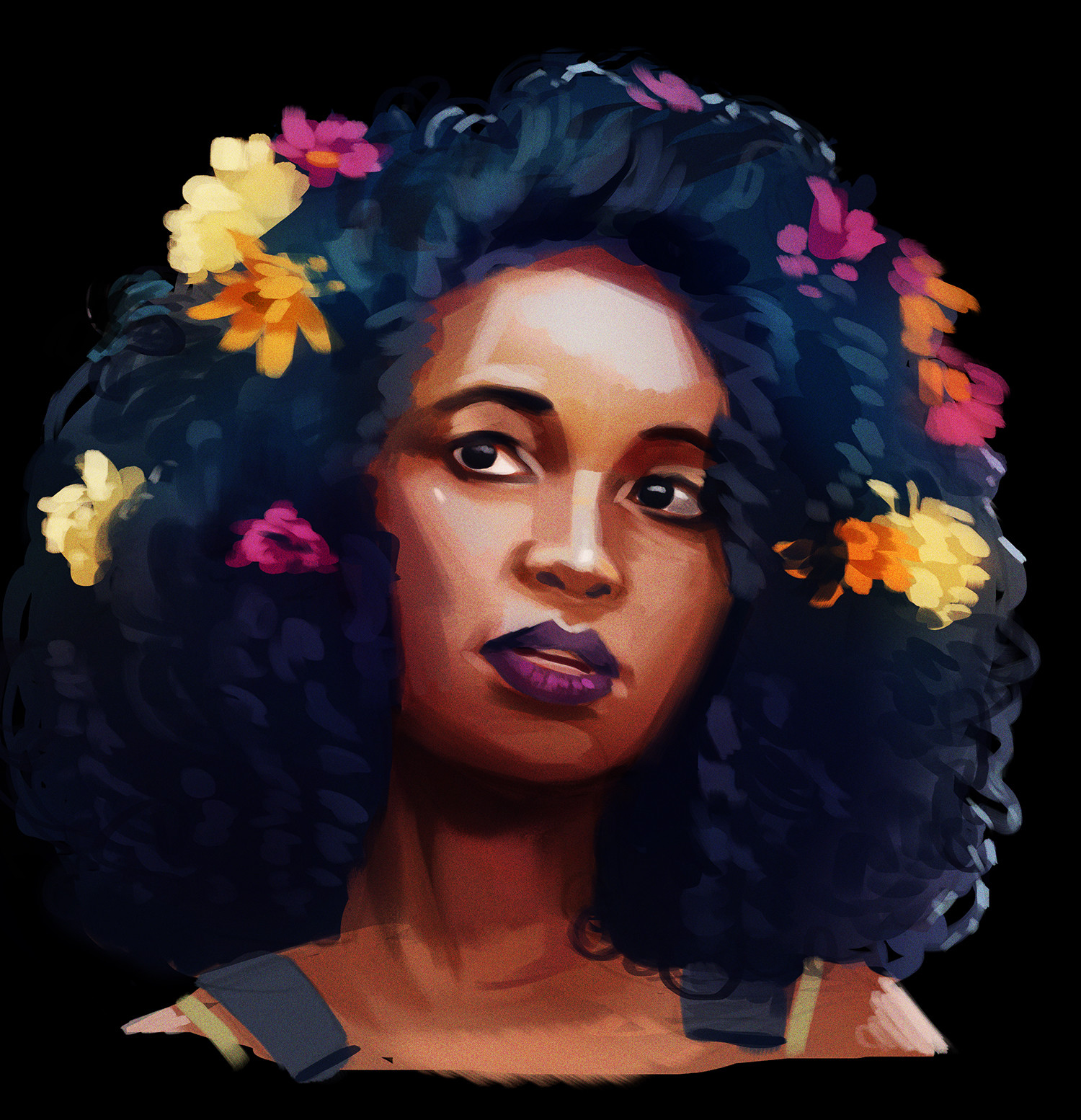 Mixing the bust sculpting studies with the colour studies. Trying to create the same simple planes but with the warmth of skin tones! 