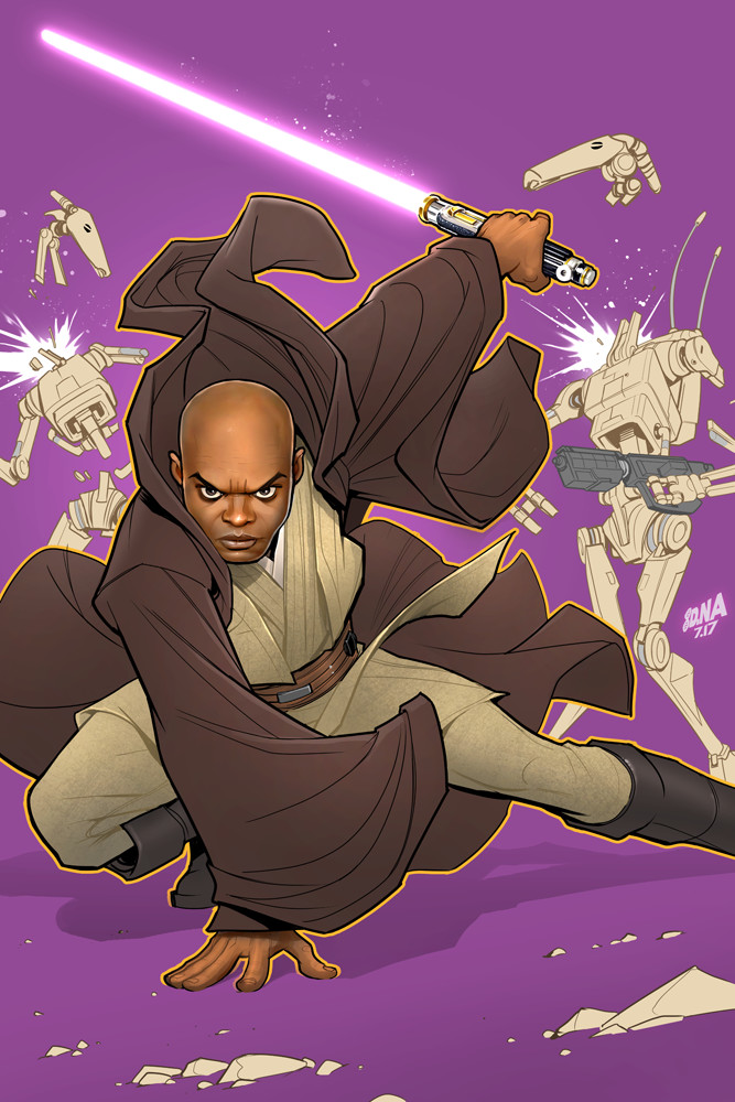 Artstation Mace Windu David Nakayama