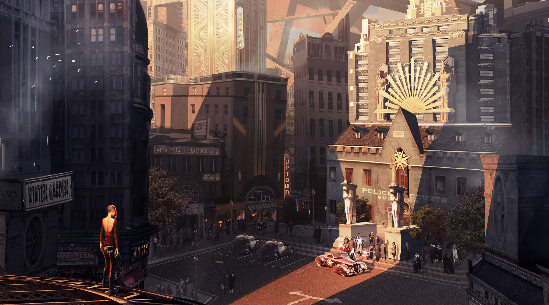 Artstation Steam Punk Environment Concept Art Evozon Game Studio