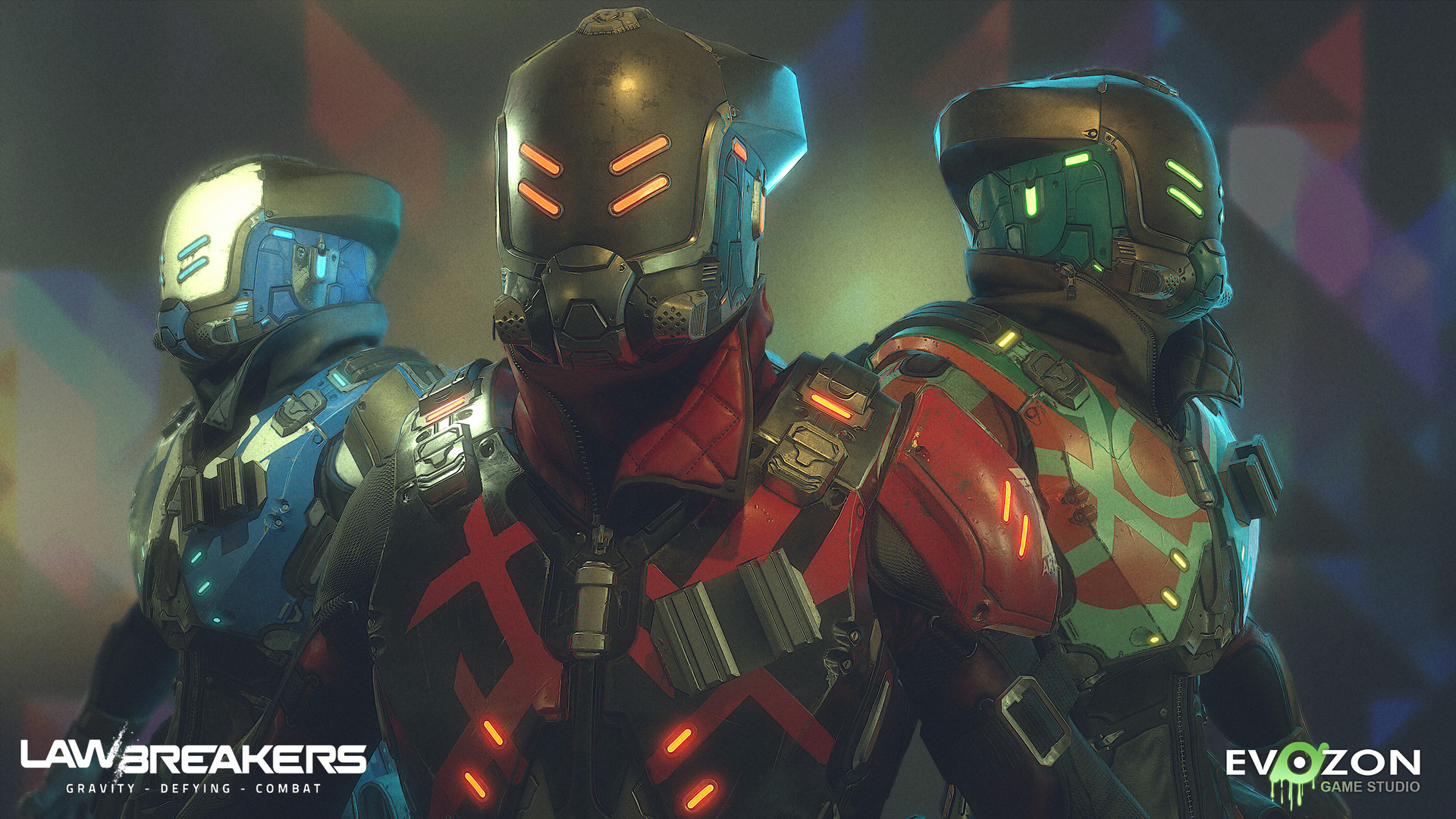 Artstation Lawbreakers Wraith Evozon Game Studio