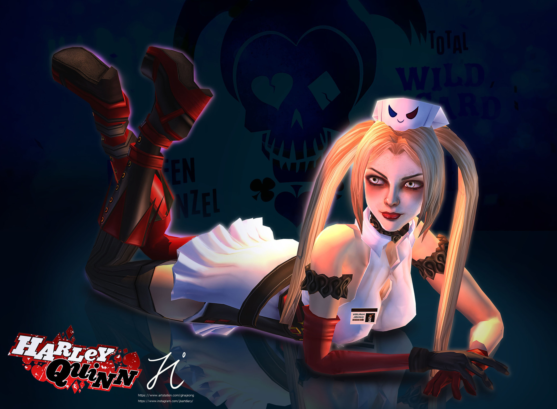 Jiyeon Jeong Harley Quinn Tetsuya Nomura figure ver