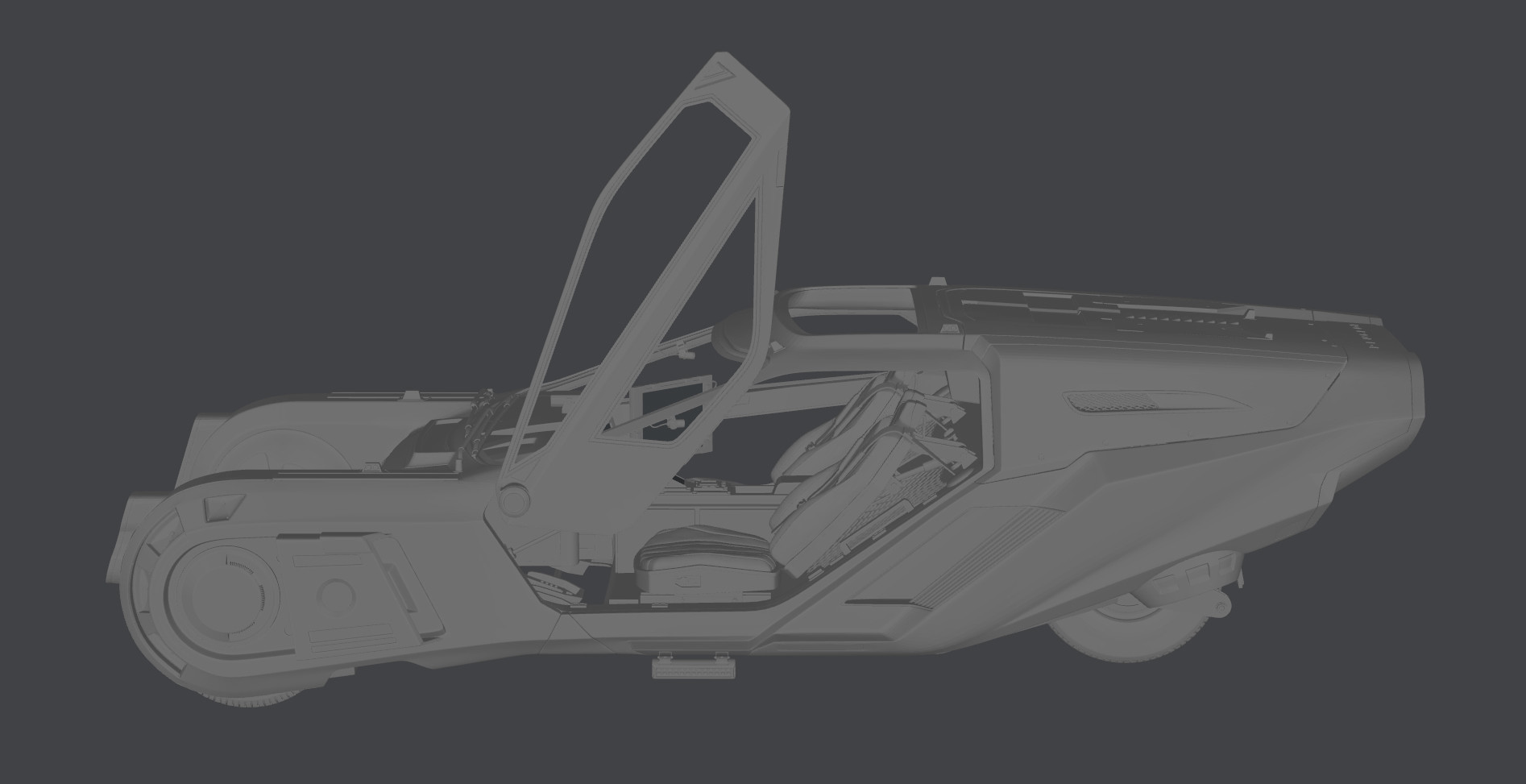 Artstation Blade Runner 2049 Spinner Fito Mojica