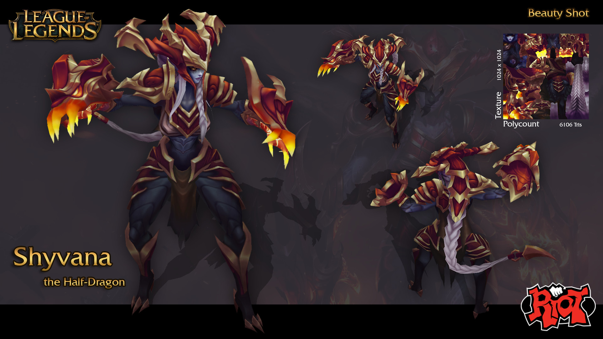 Artstation Shyvana Fan Art Jason Namgung