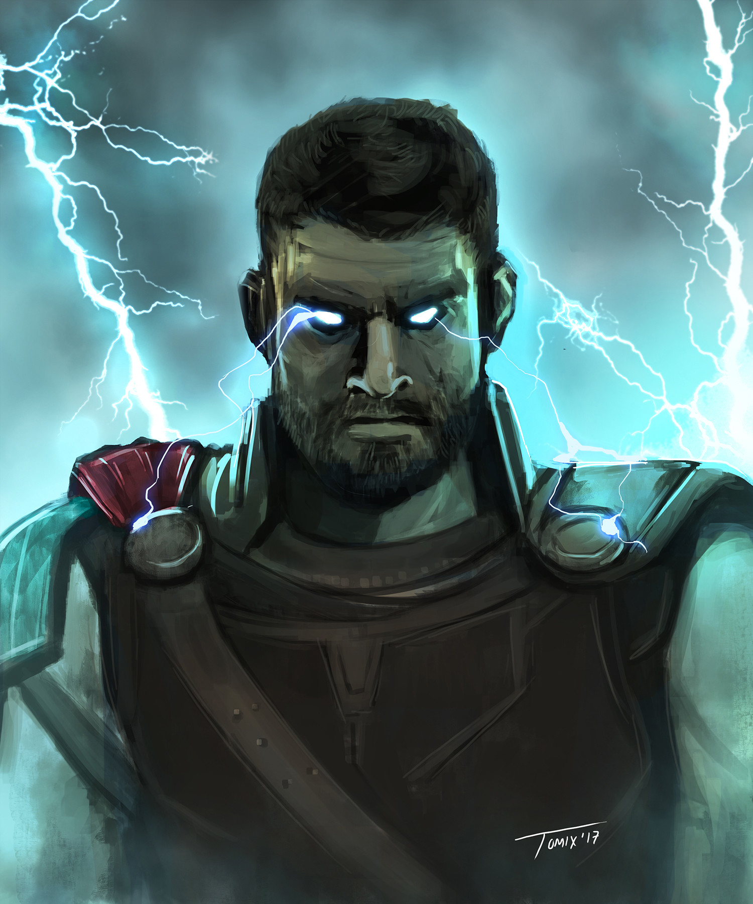 ArtStation - Thor Ragnarok SpeedPainting