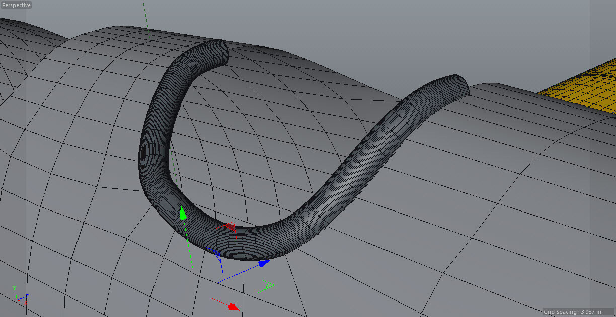 I used a spline and circle nestled inside a sweep to produce the cockpit coaming 