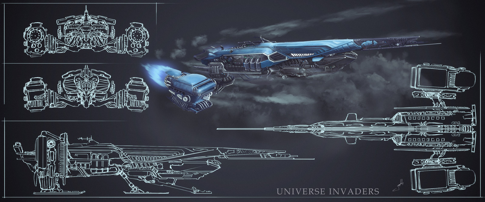 Interplanetary Strike Frigate