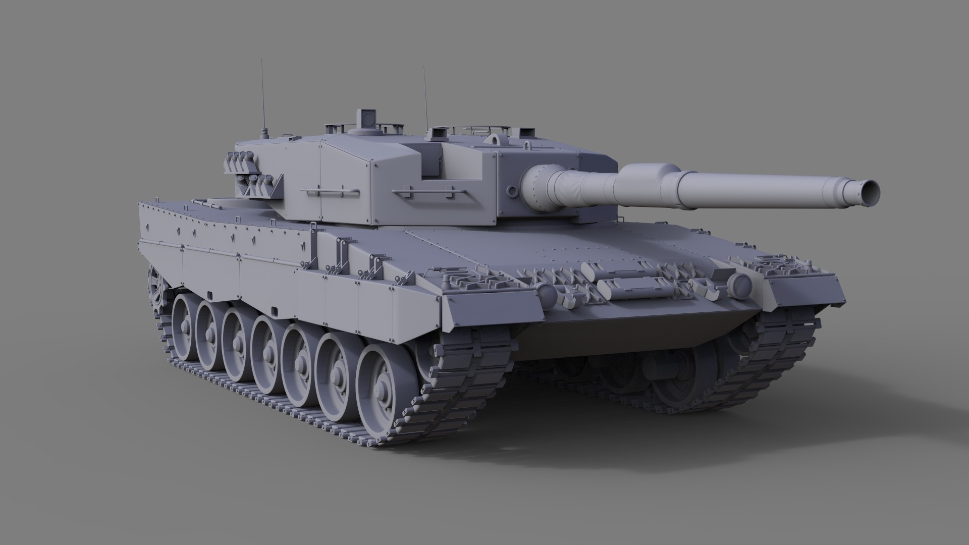 ArtStation - Leopard 2 Tank