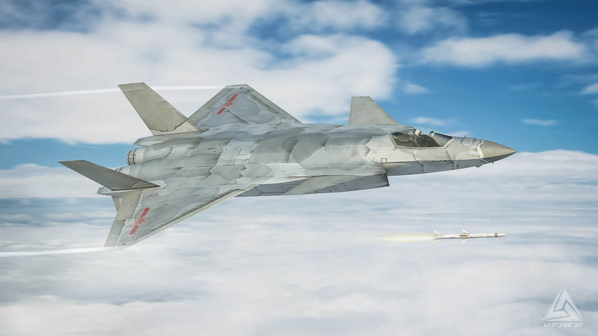 Artstation The Chinese J 20 Is A Stealth Twinjet Fifth