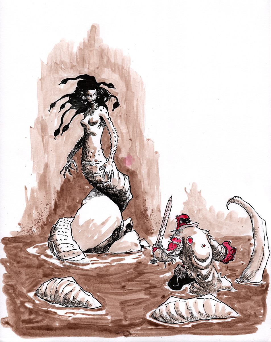 Hecate and Hellboy