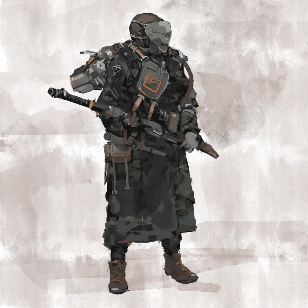 ArtStation - Mountain patrol ranger