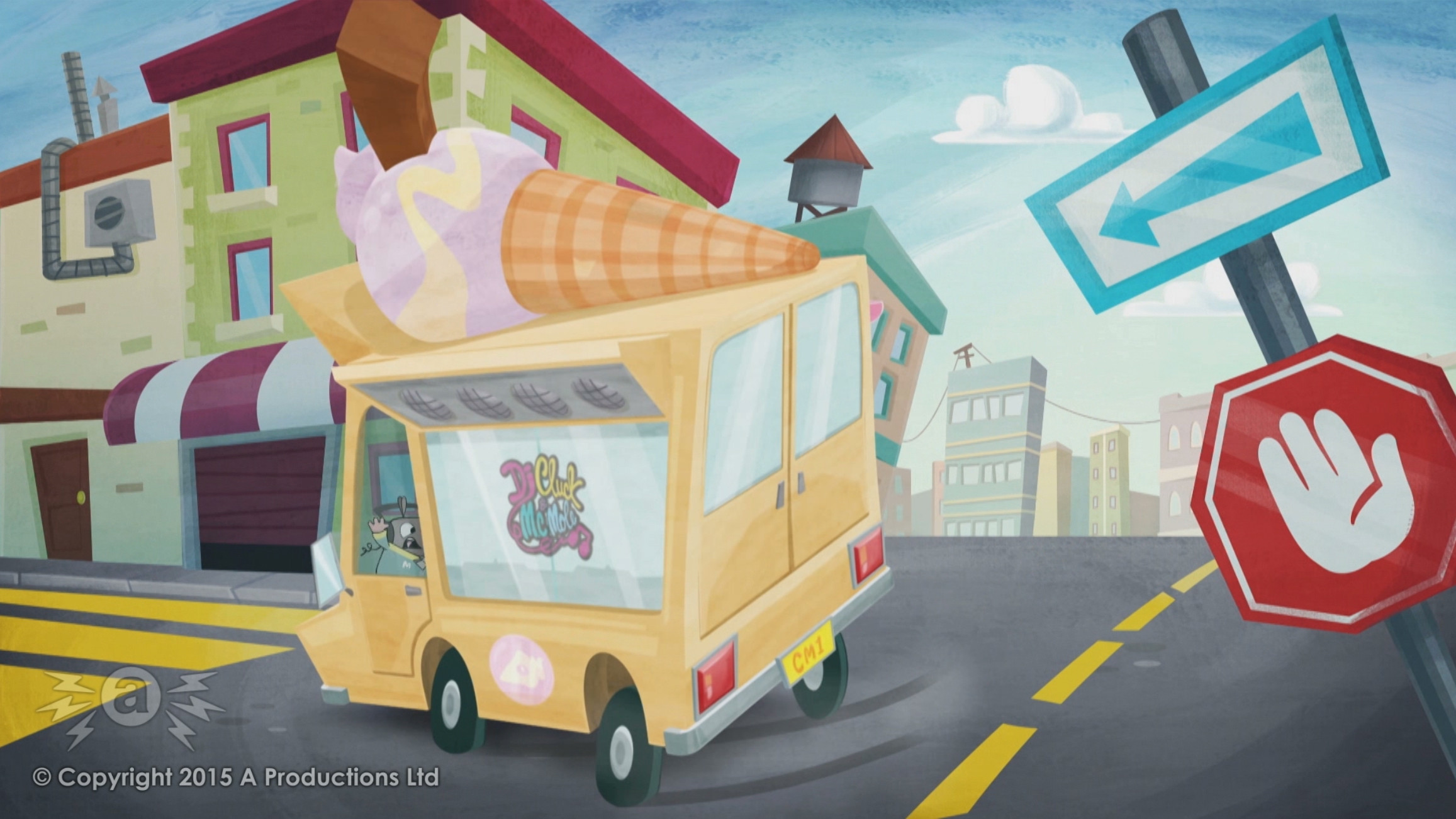 Van modelling and van animation