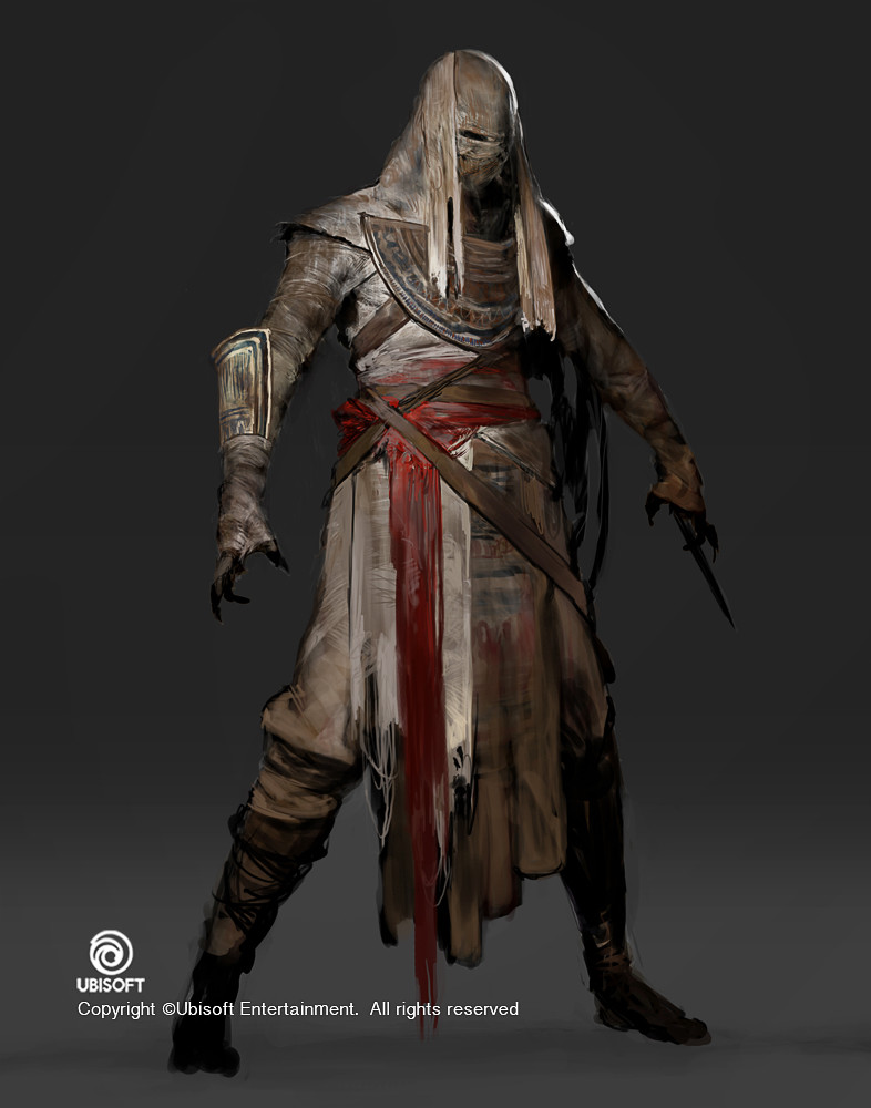 Brig funnel Depression ArtStation - Assassin's Creed: Origins Mummy Outfit Concept