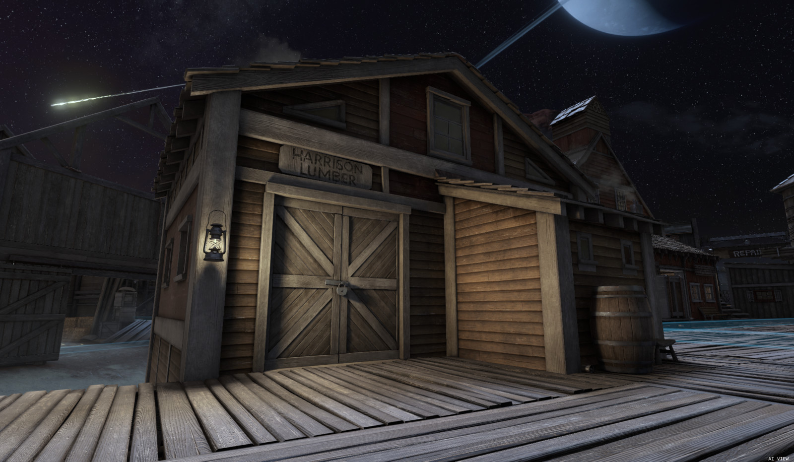 Train Station Shack