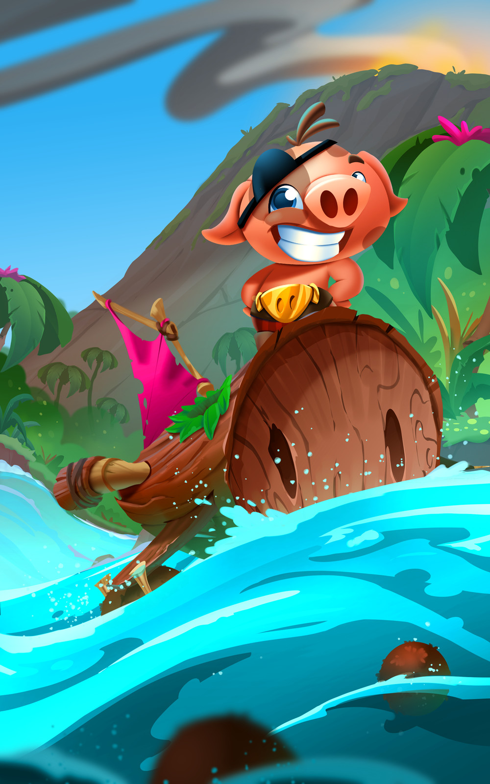 Pirate Piglet - Create &amp; Conquer Challenge