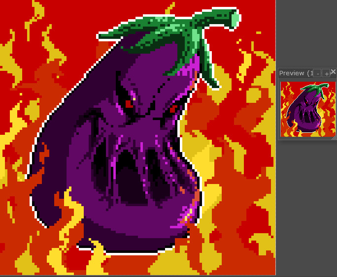 ArtStation The killer eggplant