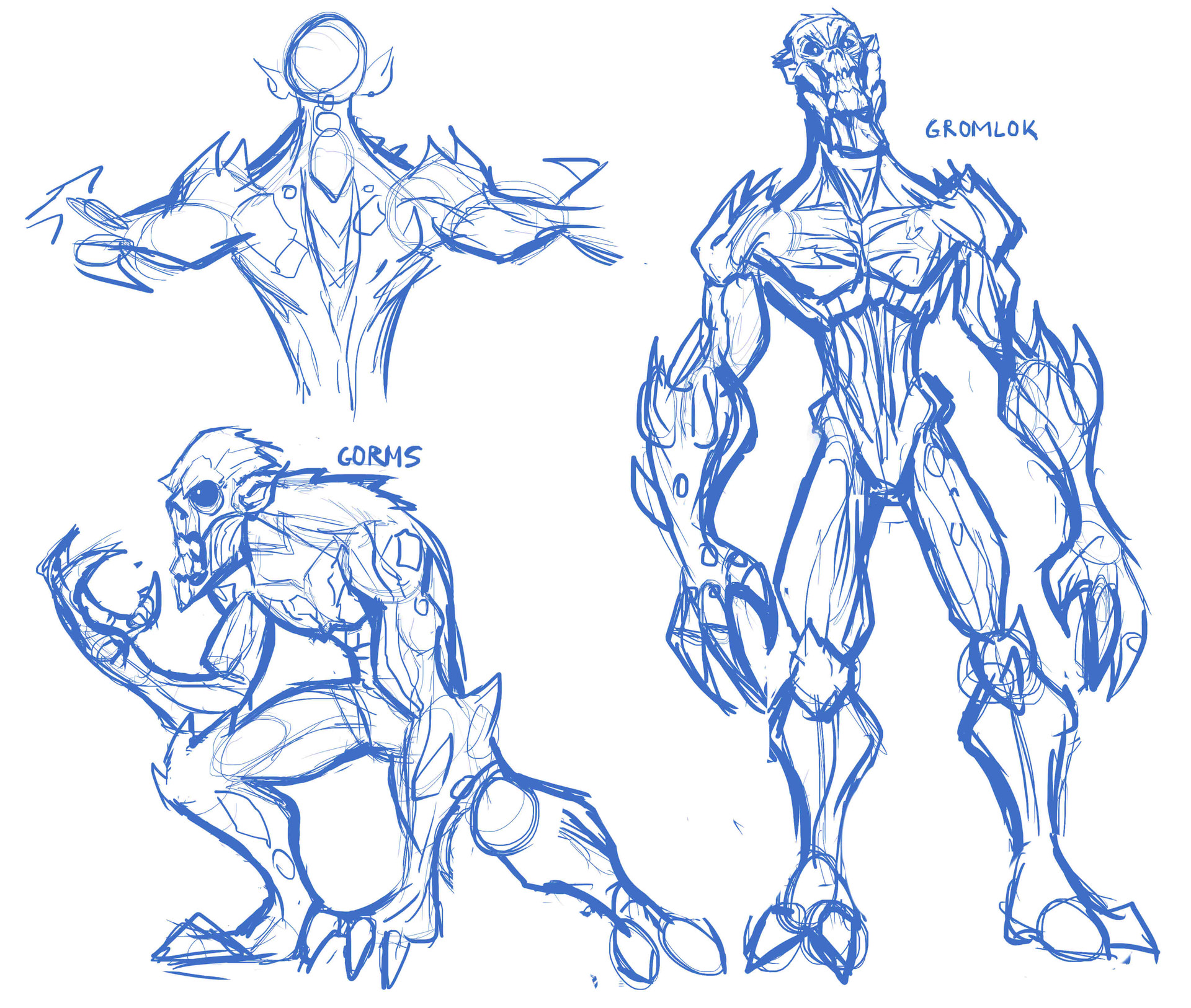 Boris Grozev - SOLIKAR VAMPIRE CONCEPTS : Gorm and Gorlock