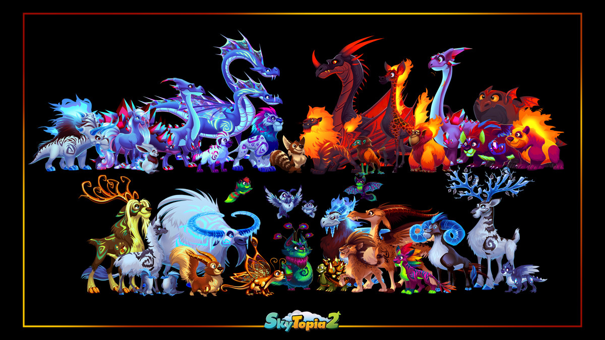 Character assets lineup