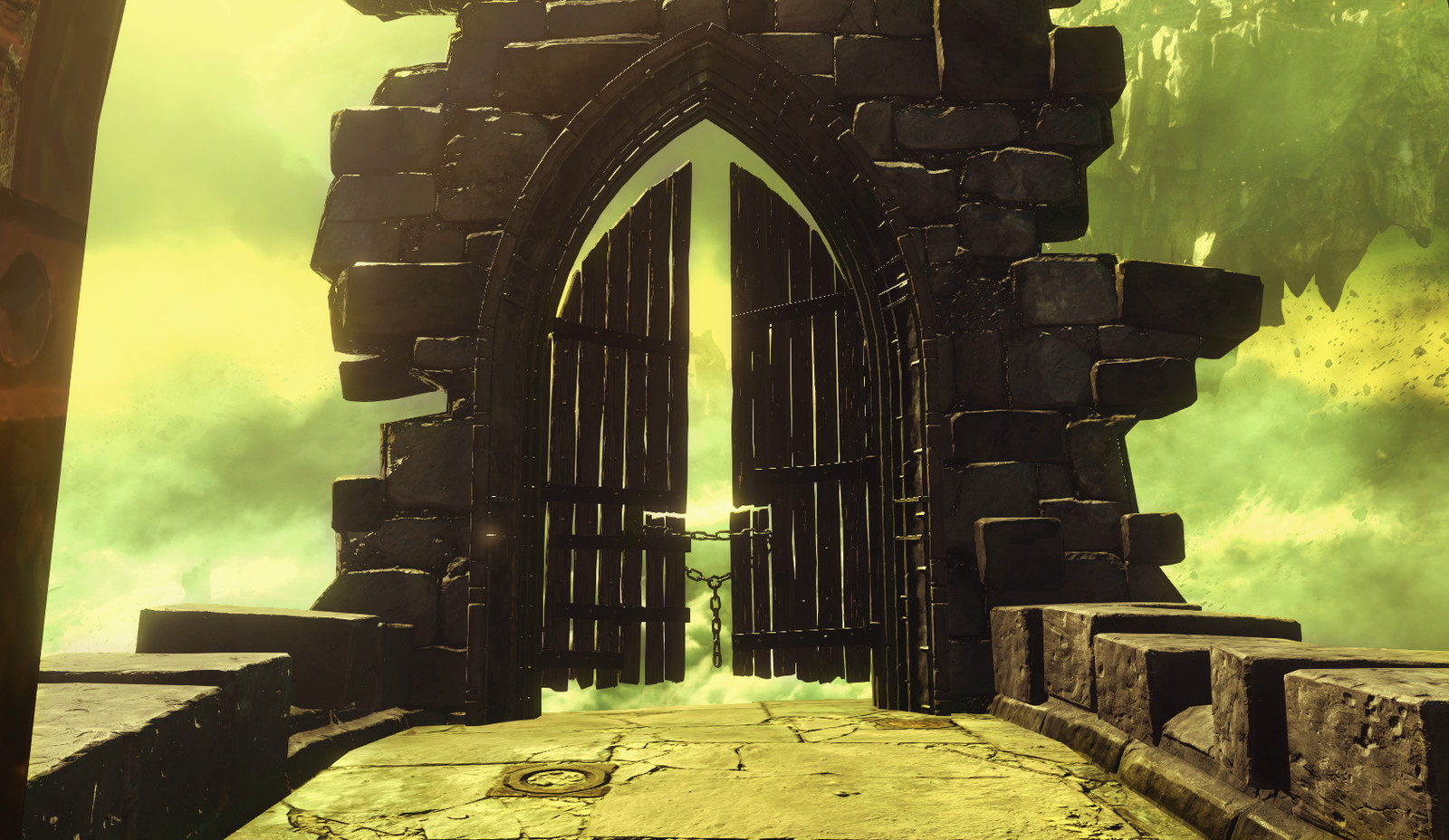 Broken Bridge gates