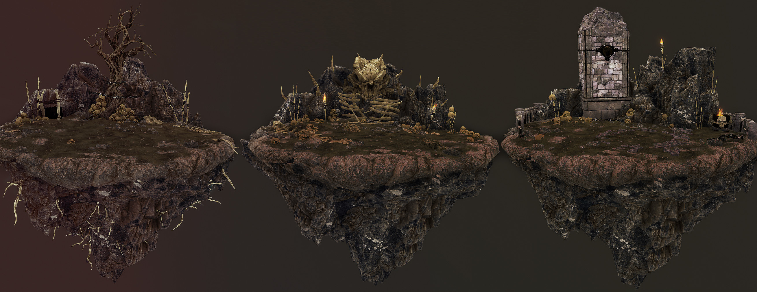 Spawning Island variations