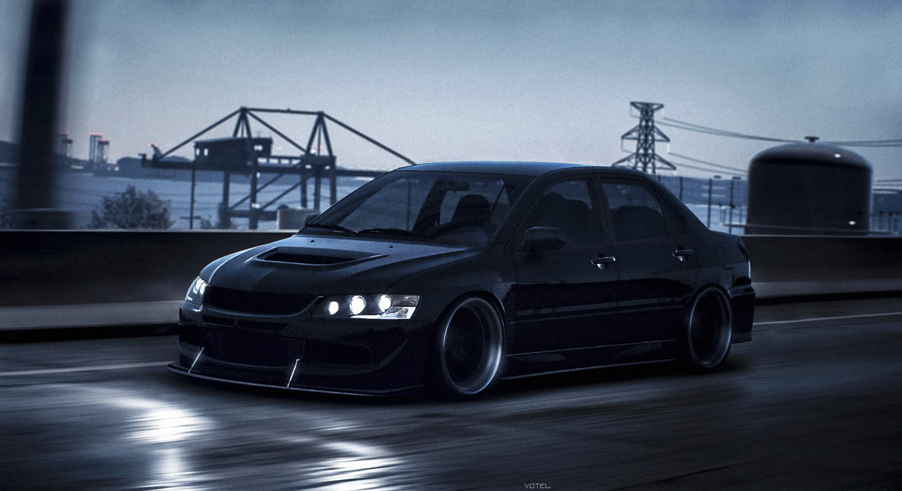 mitsubishi lancer evolution 9 С‚СЋРЅРёРЅРі