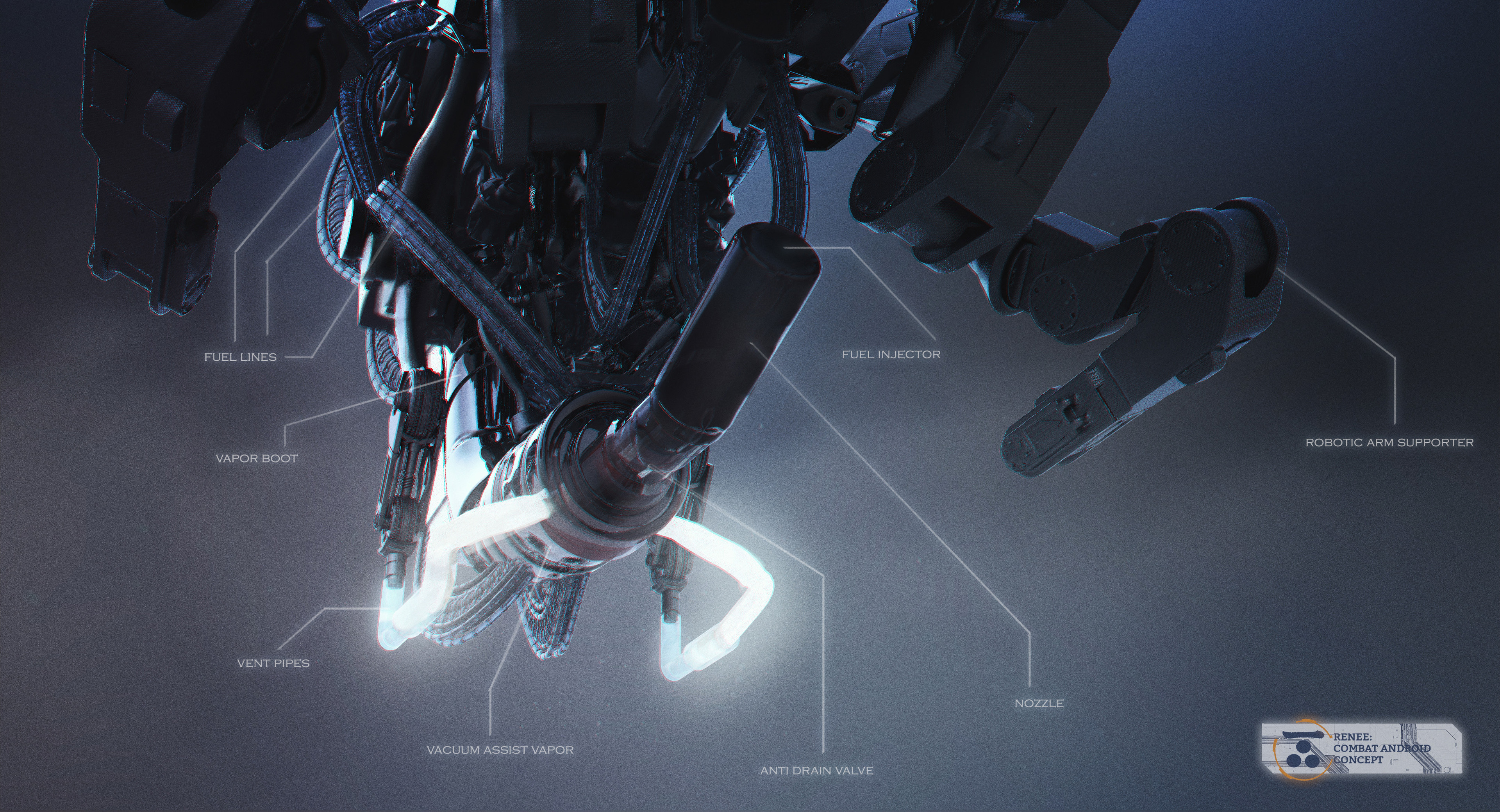 Close up of fuel dispenser