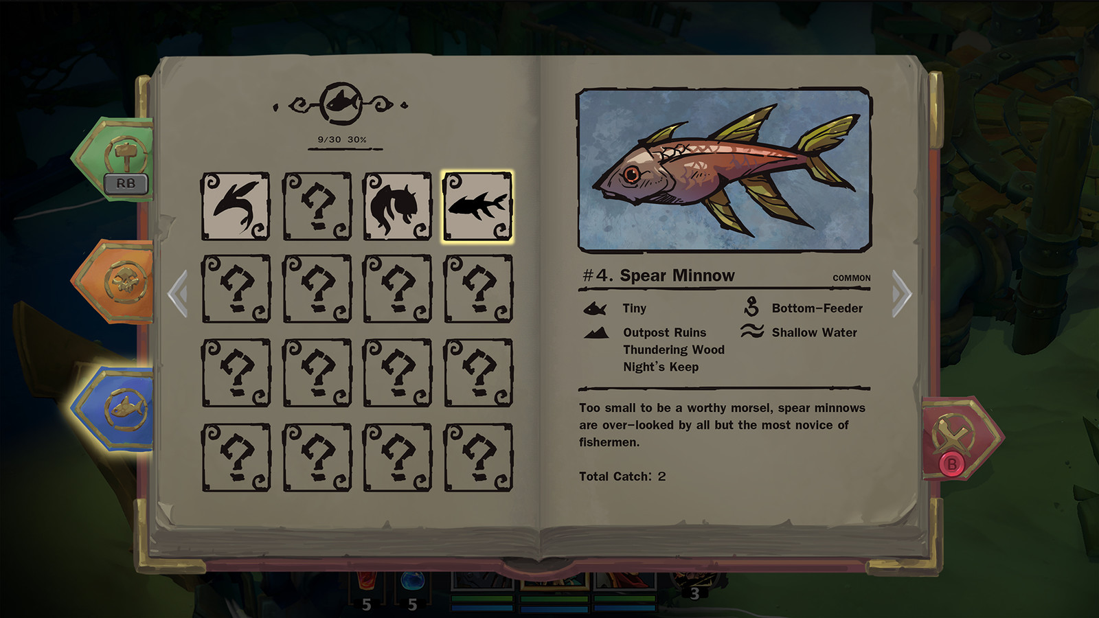 Prototype UI that got adopted by the main parts of the game and was eventually developed into final UI by Billy Garretsen.