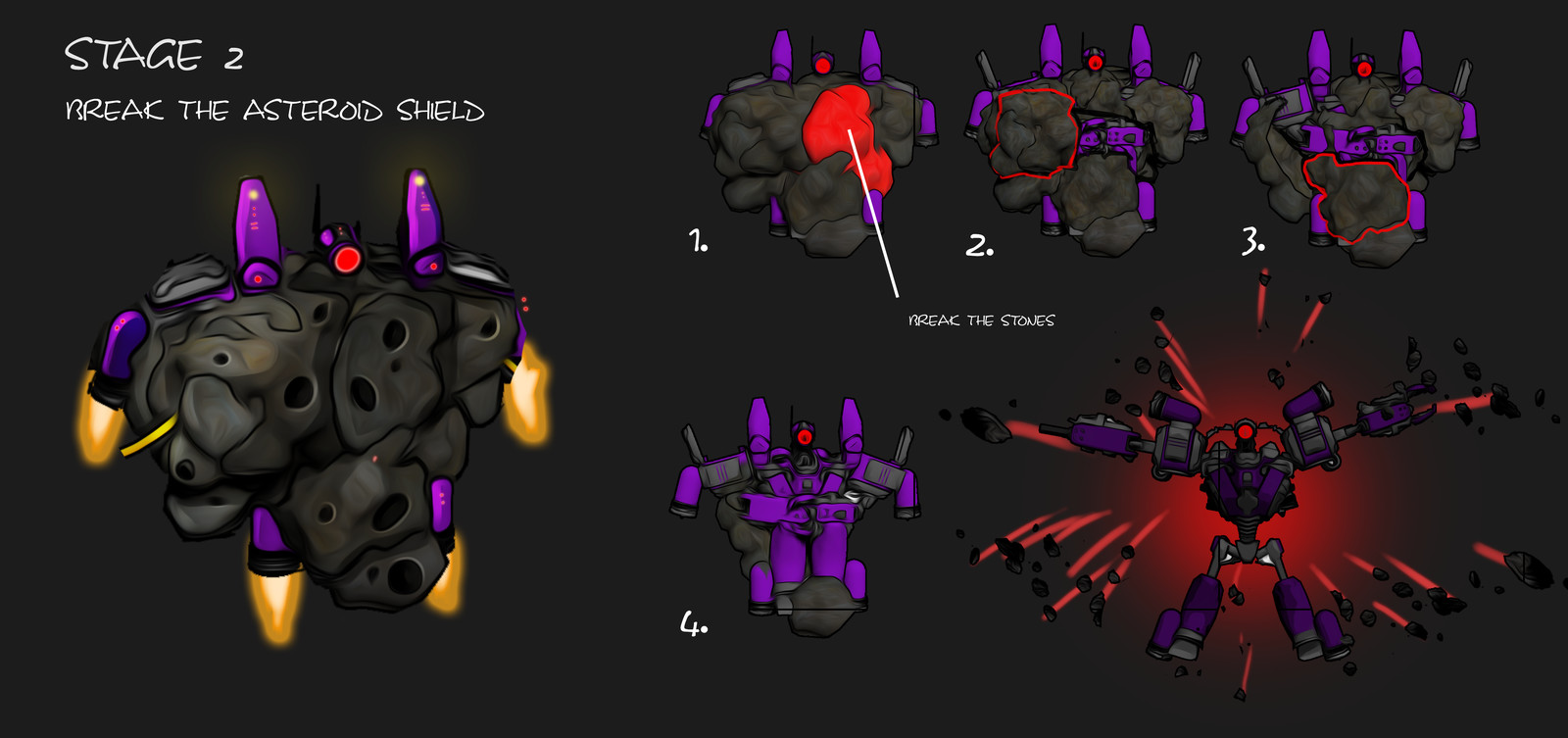 Boss fight stage 2