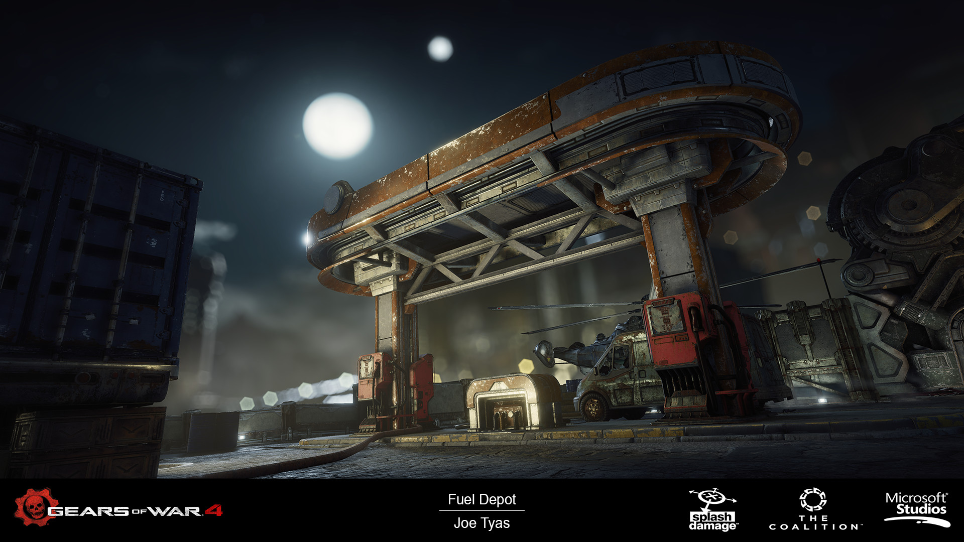Joe Tyas Gears of War 4 Fuel Depot