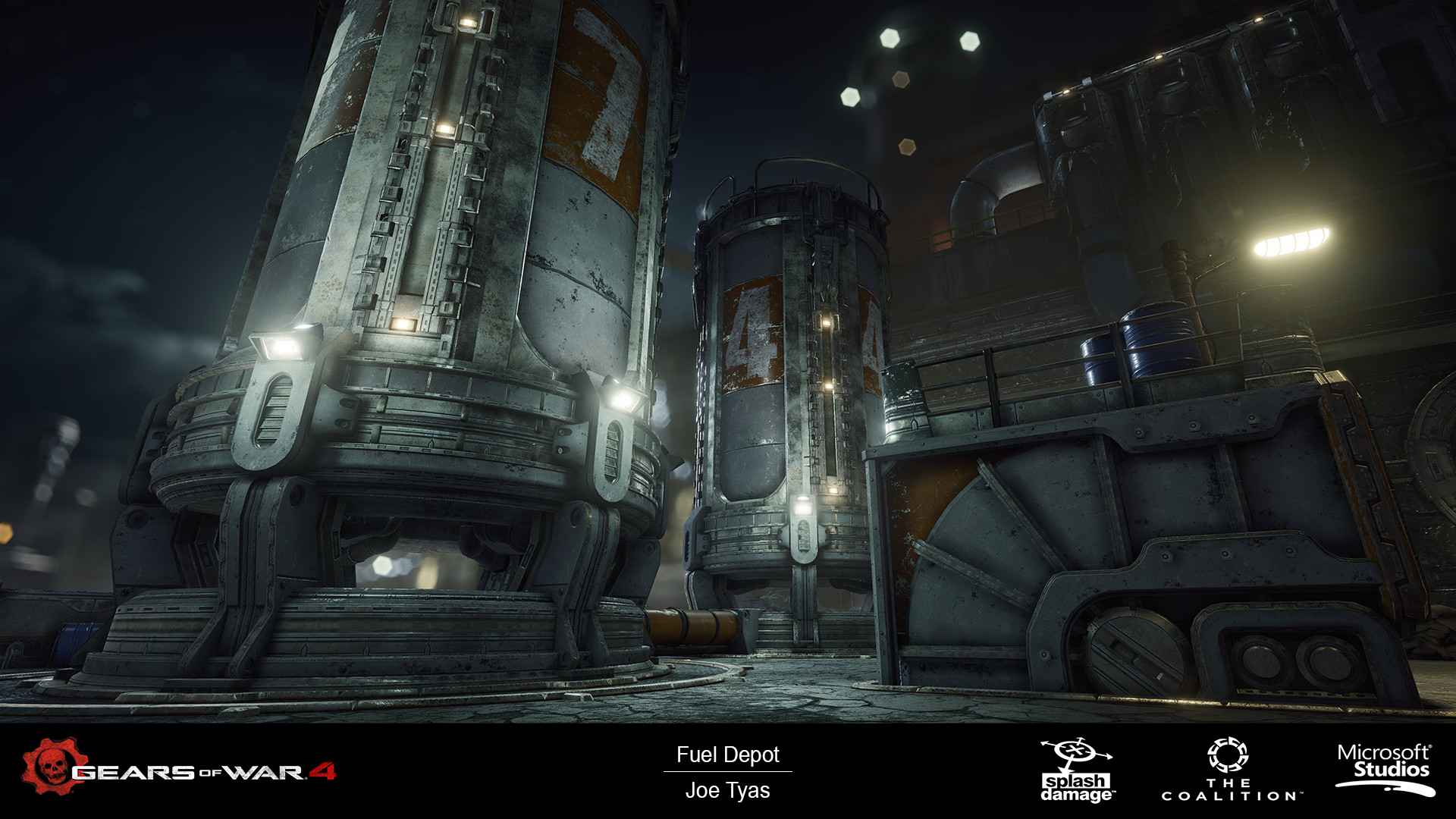 Joe Tyas Gears of War 4 Fuel Depot