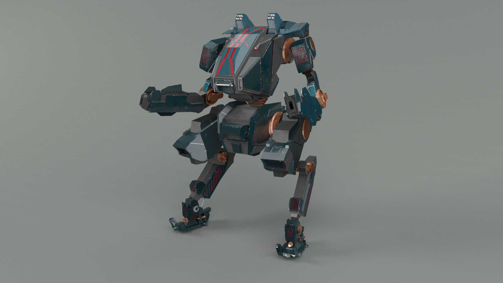 ArtStation - Assault Mech