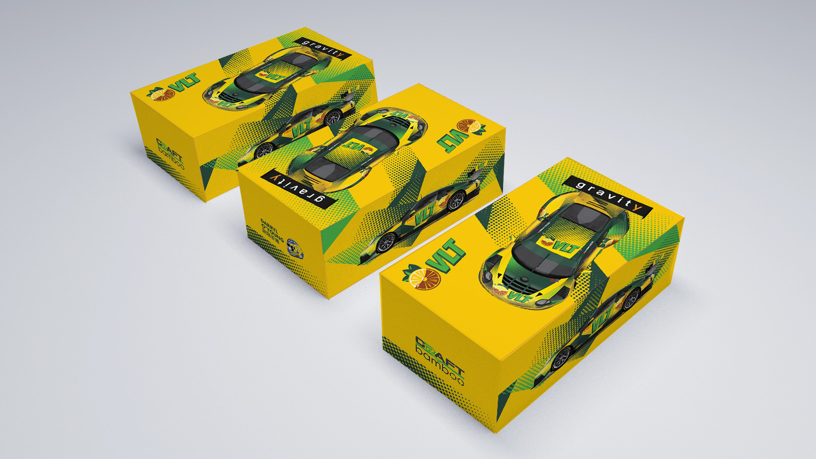Packaging design for our 1:16 Model car