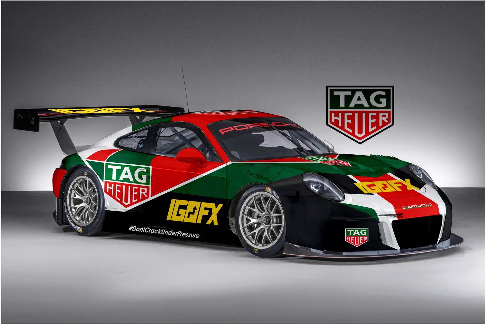 I am tasked to design a concept livery for our sponsor Tag-Heuer; However, this design did not went past the concept stage.