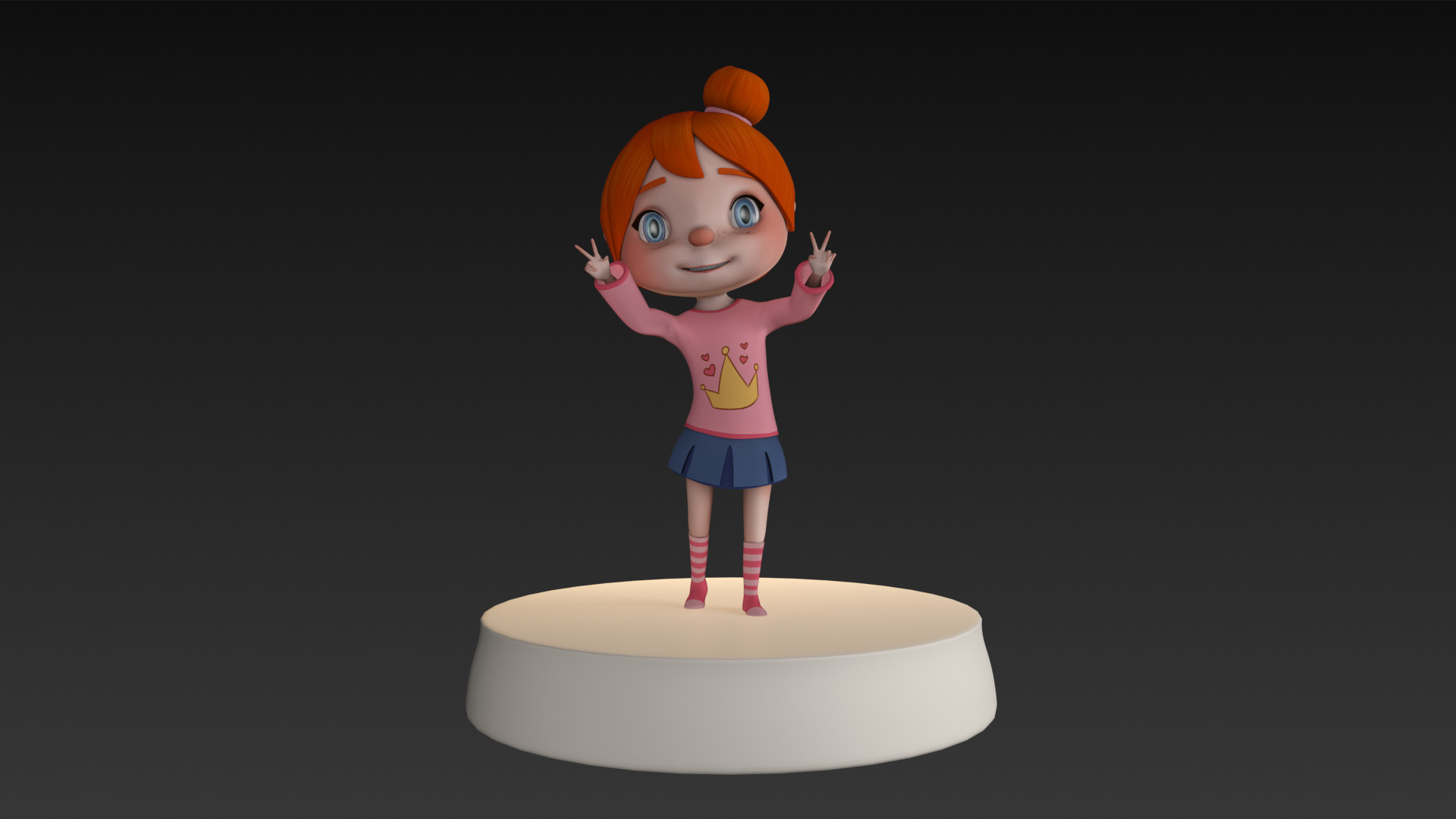 ArtStation - Trixie Character Model (Mummy's Lil Rascal)