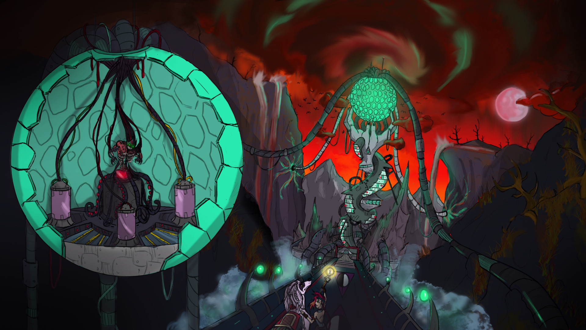 ArtStation LINK OF LIGHT Environment Design