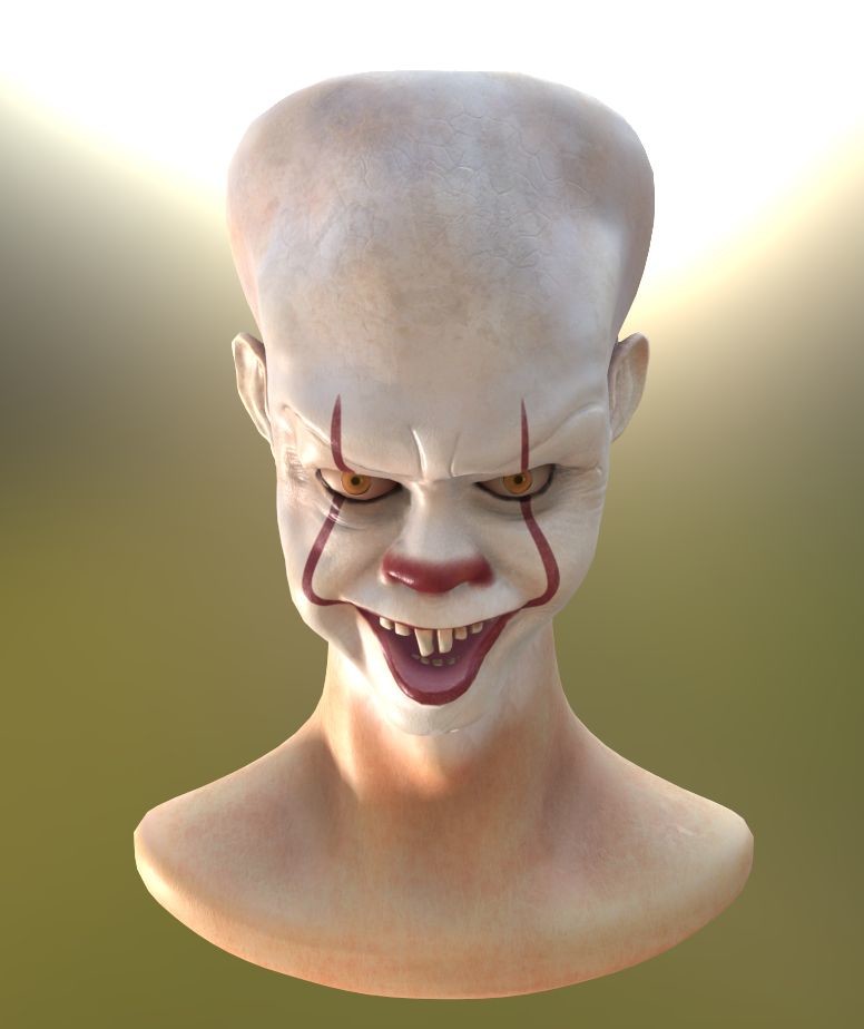 Michael Bitsakis Bust Made Easy Pennywise It Gumroad Tutorial
