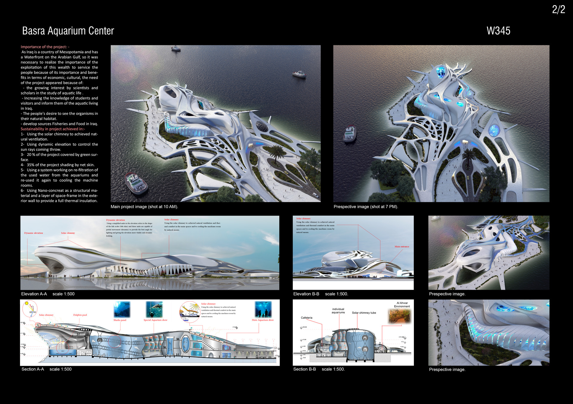 Artstation My Graduation Project Basra Aquarium Centre Ridha Hasan