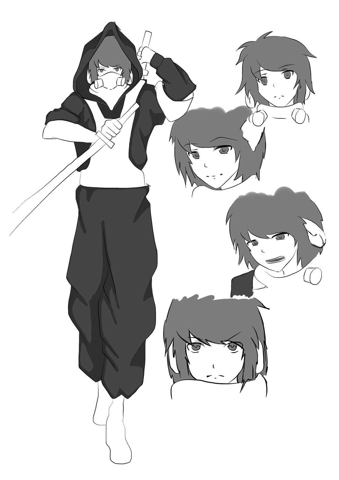 Artstation Manga Character Design Sheet Character Black Natasha Smith,Cute Images Of Anime Characters